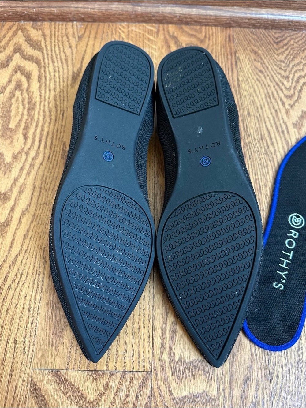 Rothy’s The Point Shoes Women’s 11.5 Black - Picture 7 of 7